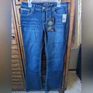 NWT Love Indigo brand boot cut Jeans